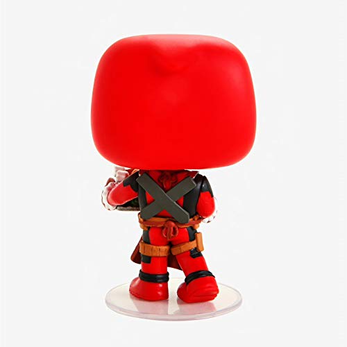 Funko - Holiday - Deadpool with Turkey Figura Coleccionable de Vinilo, Multicolor, 43337