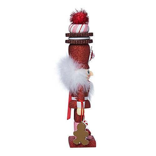 Muñeco Cascanueces de colección gorro rojo de jengibre con galleta - Ivanna & Pau - Juguetes, material didactico y productos para niños y el bienestar familiar