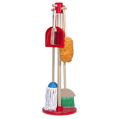 Melissa & Doug - Desempolvar, Barrer y Fregar, 3+ Años, Multicolor, 8600