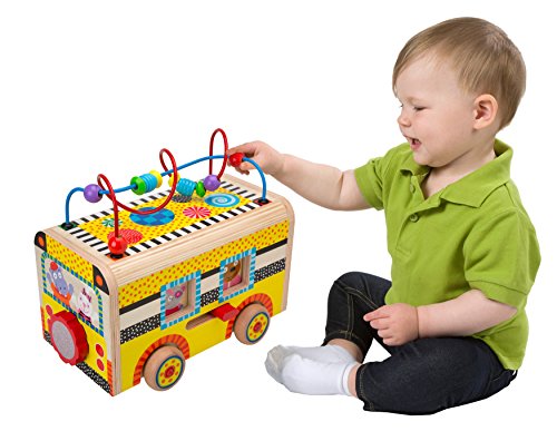 Ivanna & Pau - Jr. Rolling Busy Bus - Ivanna & Pau - Juguetes, material didactico y productos para niños y el bienestar familiar
