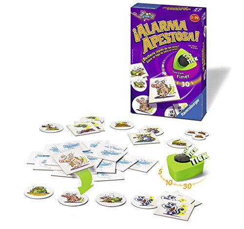 Ravensburger Juego de mesa - Alarma Apestosa - Ivanna & Pau - Juguetes, material didactico y productos para niños y el bienestar familiar