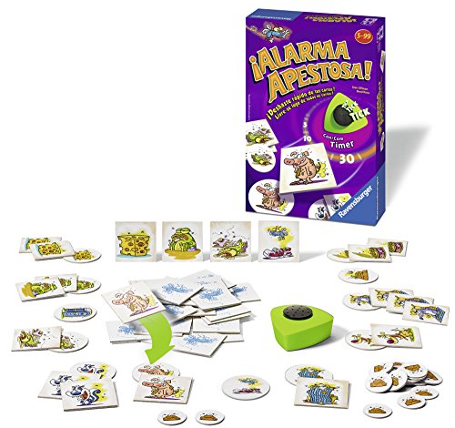 Ravensburger Juego de mesa - Alarma Apestosa - Ivanna & Pau - Juguetes, material didactico y productos para niños y el bienestar familiar