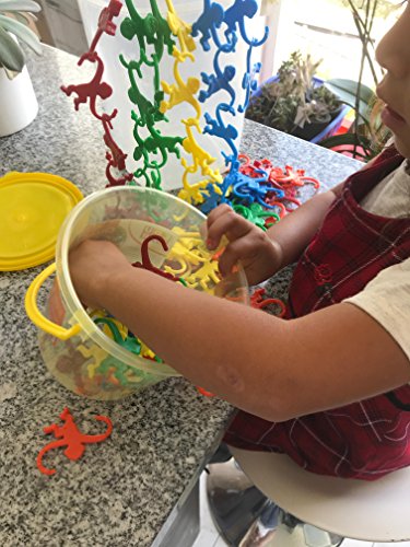 Juego de Changuitos. Juguete Didáctico. 100 Piezas. Barril de Monos - Ivanna & Pau - Juguetes, material didactico y productos para niños y el bienestar familiar