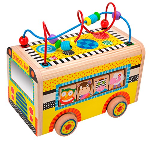 Ivanna & Pau - Jr. Rolling Busy Bus - Ivanna & Pau - Juguetes, material didactico y productos para niños y el bienestar familiar