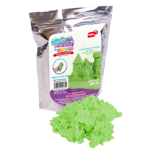 SUPER ARENA 500 GR - Ivanna & Pau - Juguetes, material didactico y productos para niños y el bienestar familiar