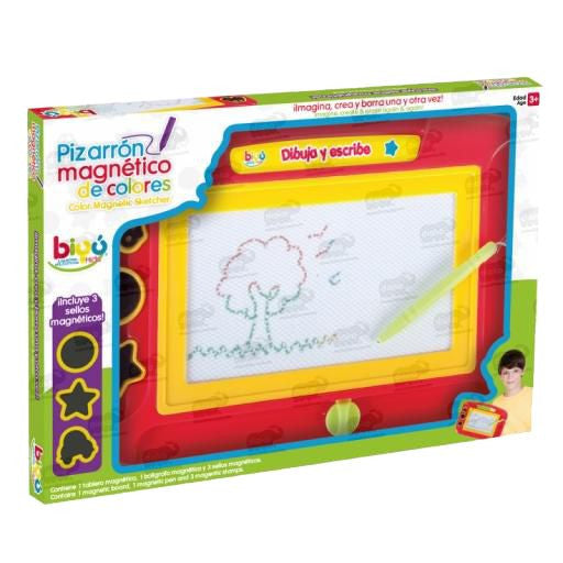 PIZARRÓN MAGNÉTICO COLORES - Ivanna & Pau - Juguetes, material didactico y productos para niños y el bienestar familiar