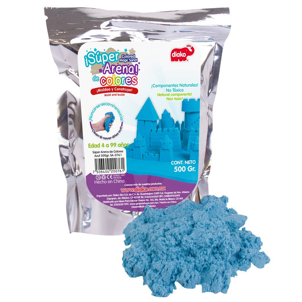 SUPER ARENA 500 GR - Ivanna & Pau - Juguetes, material didactico y productos para niños y el bienestar familiar