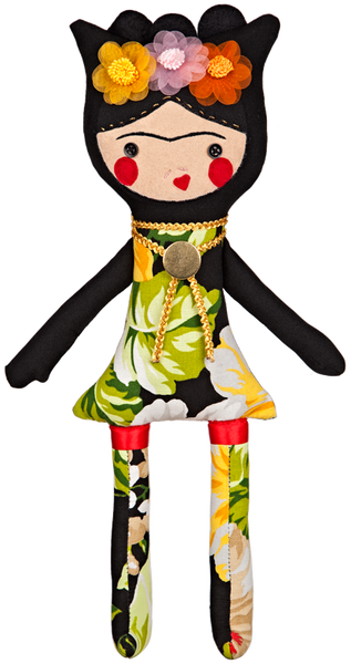Muñeca Frida - Ivanna & Pau - Juguetes, material didactico y productos para niños y el bienestar familiar